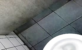 Spycam catches boys secret bathroom blowjob