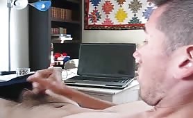 Teen Boy Talking Dirty While Jerking Off Fast