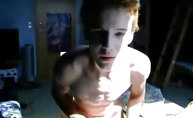 Cute teen boy caught by brother while wanking naked • Webcam