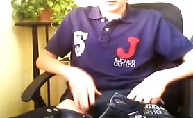 Cute teen boy wanks and cums on webcam • Webcam Twinks
