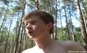 Cum in the woods | GayBoysTube
