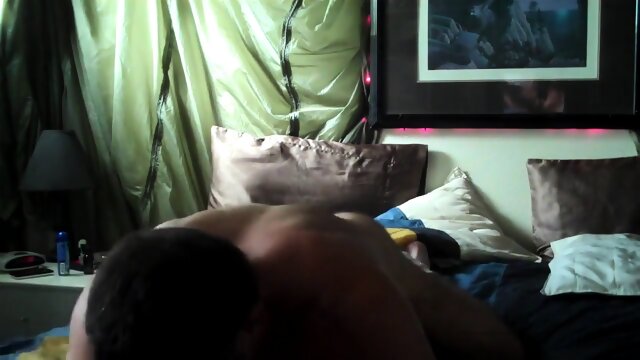 Muscle young gay boy with glasses jerks his big dick and cums