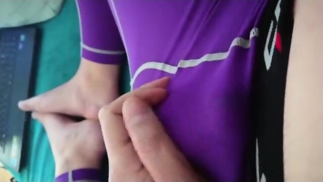 German gay teen boy masturbating on his couch