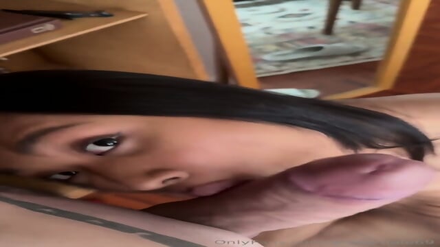 Cumshot from a monster dick