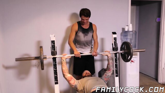 Big cock hammering tight raw hole of cute twink