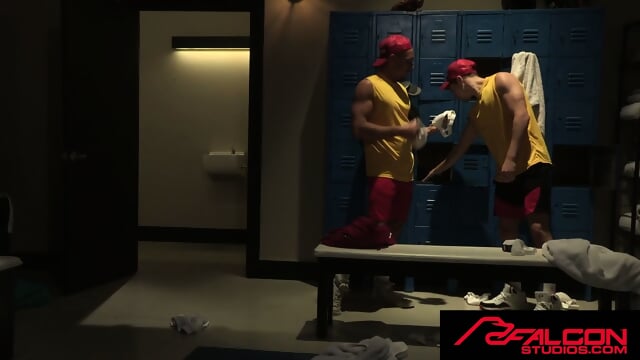 Jocks Fuck Hard, Sucking Dick, Rimming Ass in Locker Room