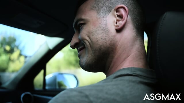 Hung Rideshare Stud Fucks Creepy Passenger's Tight Ass