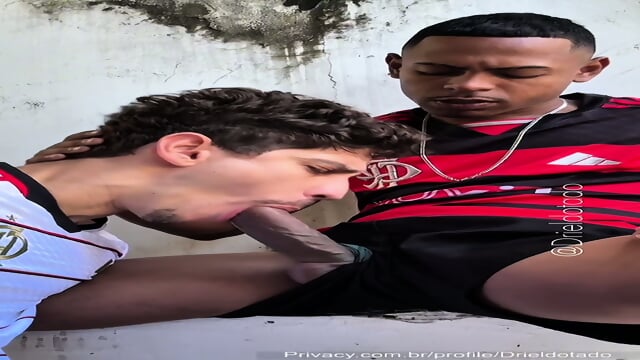 Guy Sucks Straight Dude's Thick Dick