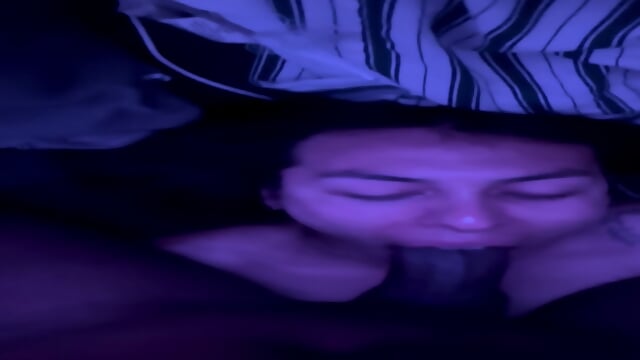 Femboi Gags on Hung BBC Dick, Chokes on Cum