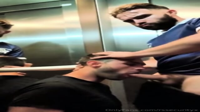 Horny Dude Sucks Cock on Balcony