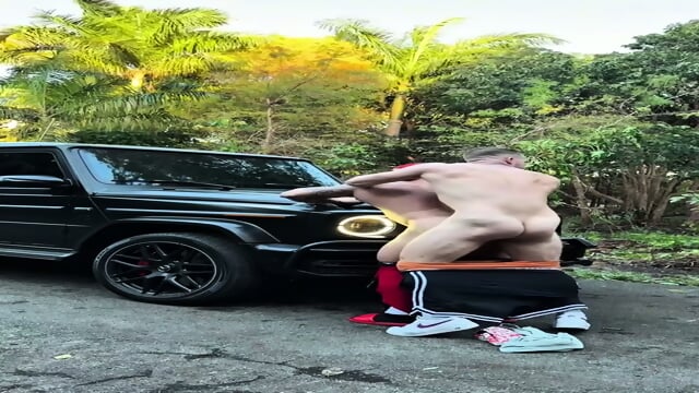 Muscle Studs Evan & Jake Pound Each Other's Ass