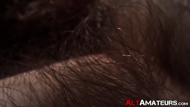 Daddy Bear Cums on Hairy Gut, Loads of Jizz