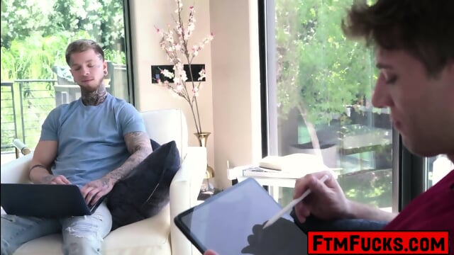 Horny Studs Pound Each Other's Ass