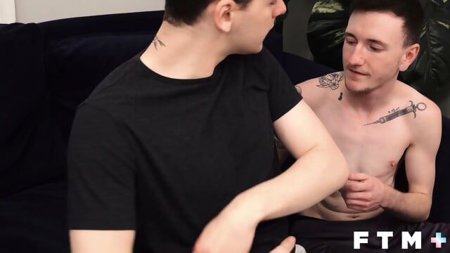 Jaxson Rides Ethan's Fat Dick, Takes a Deep Ass Pound