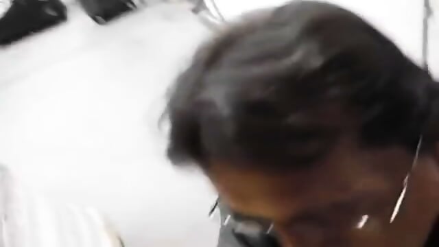 Daddy Salesman Sucks Black Dick in Store